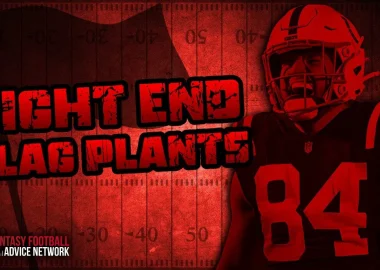 flag plant tight ends