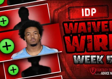Week 5 IDP Waiver Wire