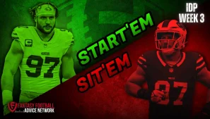 Week 3 IDP Sit 'Em & Start 'Em