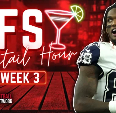 Week 3 DFS Cocktail Hour