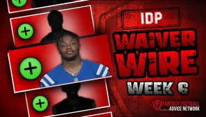 Week 6 IDP Waiver Wire