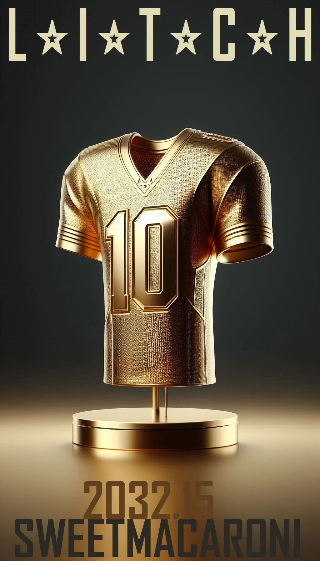 A trading card featuring the week 10 tournament leader for #NAPKIN25