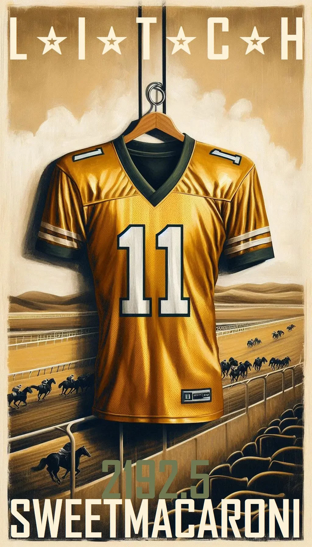 A trading card featuring the week 11 tournament leader for #NAPKIN25