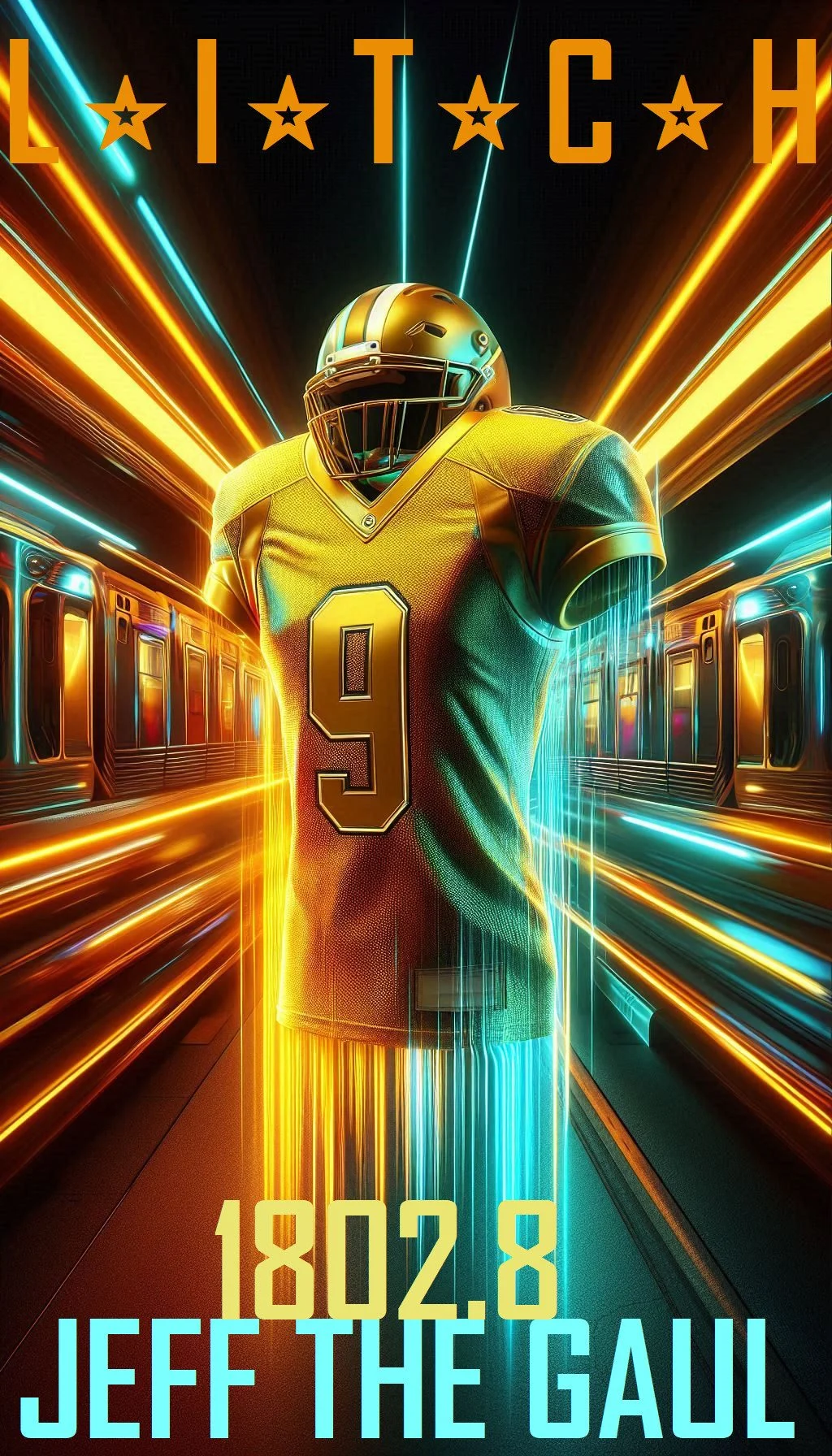 A trading card featuring the week 9 tournament leader for #NAPKIN25