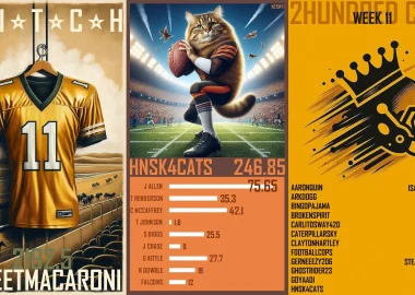 Napkin 25 Week 11 Results